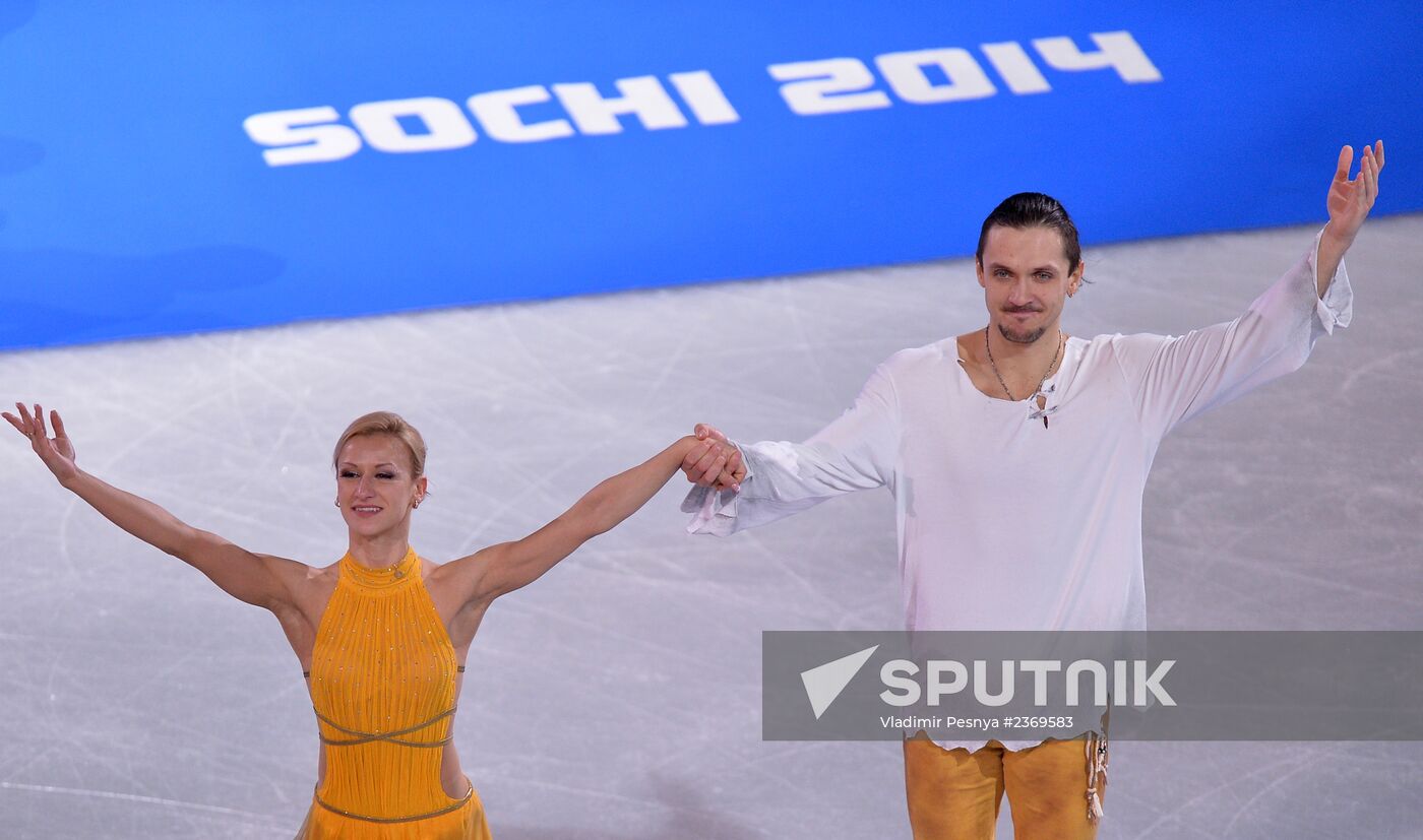 2014 Winter Olympics. Figure skating. Pairs. Free skating