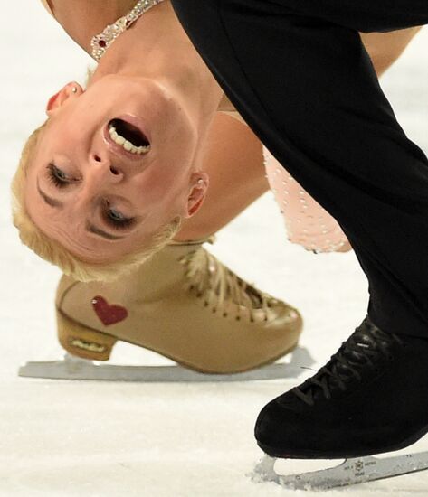 2014 Winter Olympics. Figure skating. Pairs. Free skating