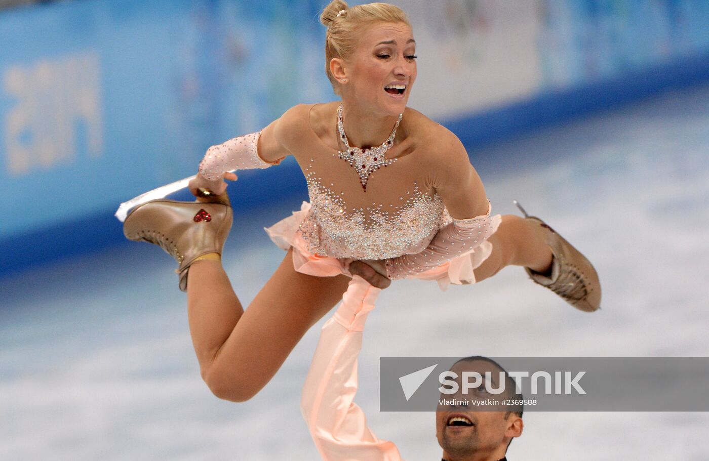 2014 Winter Olympics. Figure skating. Pairs. Free skating