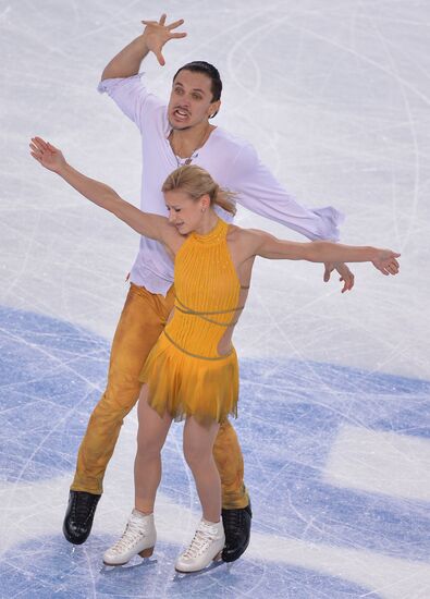 2014 Winter Olympics. Figure skating. Pairs. Free skating