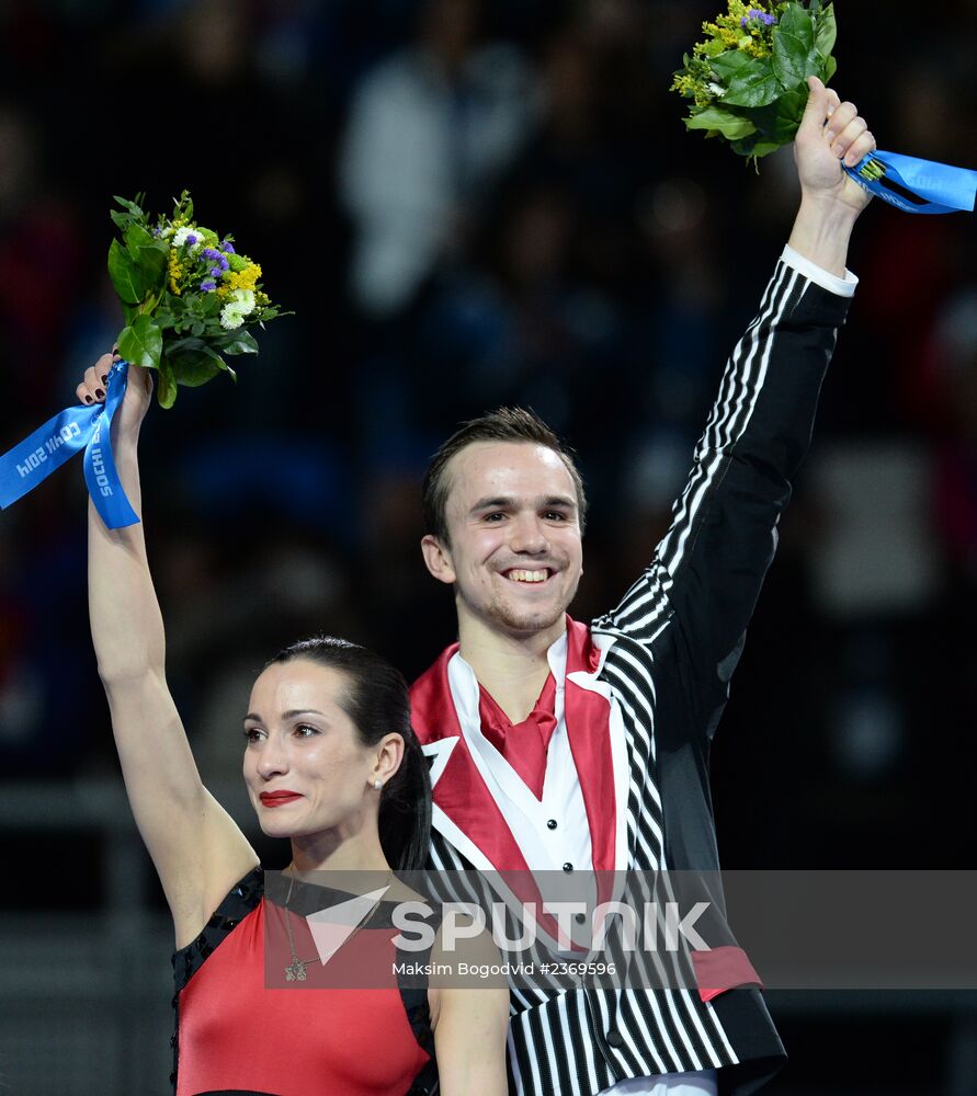 2014 Winter Olympics. Figure skating. Pairs. Free skating