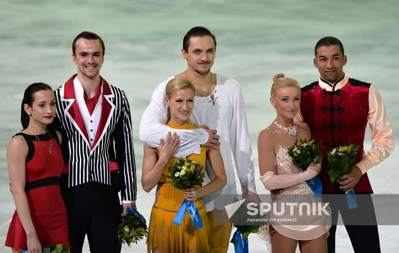 2014 Winter Olympics. Figure skating. Pairs. Free skating