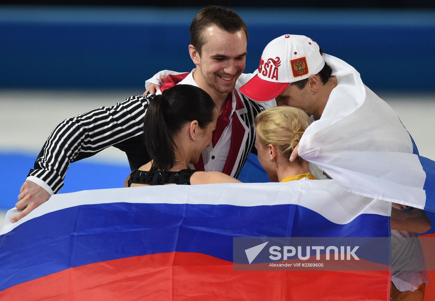 2014 Winter Olympics. Figure skating. Pairs. Free skating