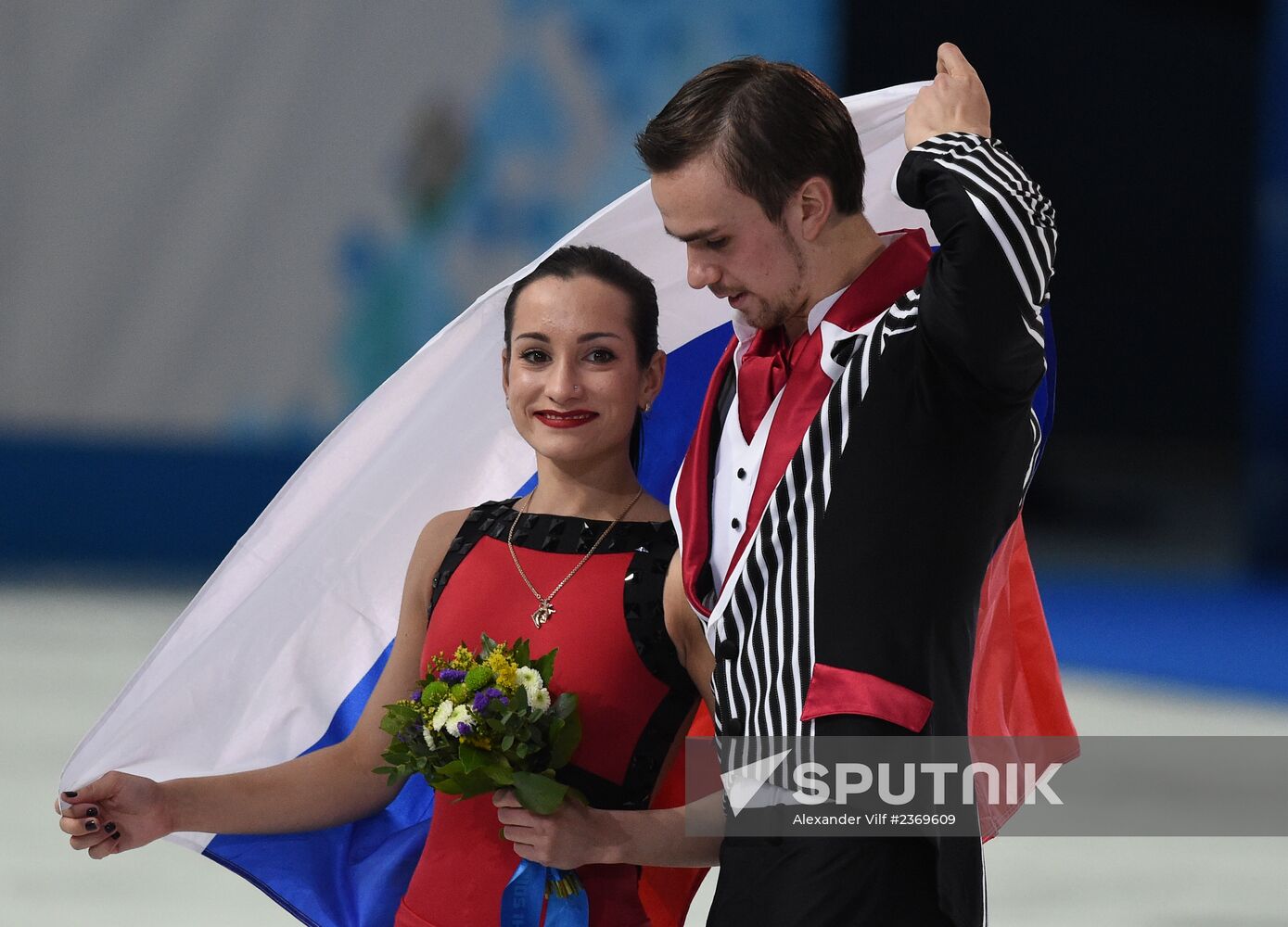 2014 Winter Olympics. Figure skating. Pairs. Free skating