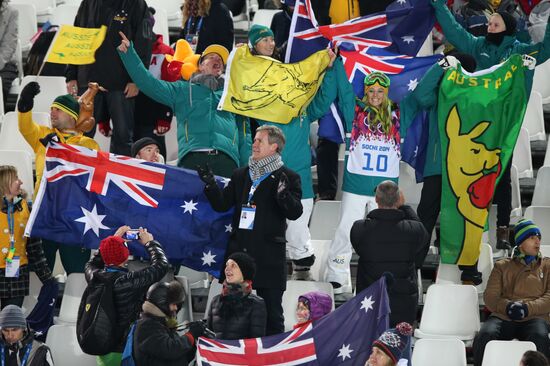 2014 Winter Olympics. Snowboarding. Women. Halfpipe