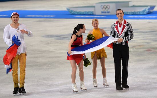 2014 Winter Olympics. Figure skating. Pairs. Free skating