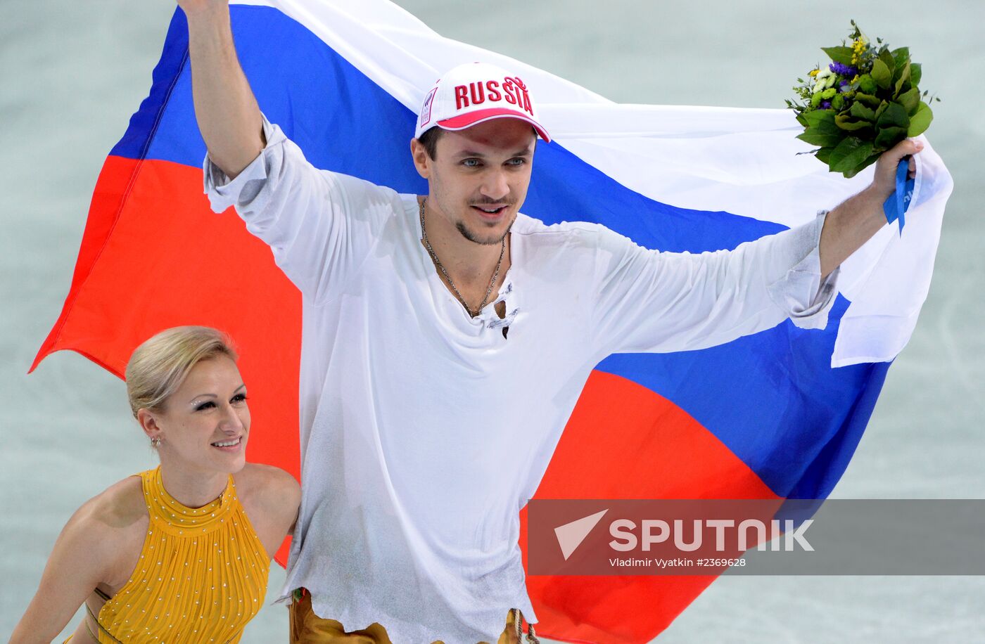 2014 Winter Olympics. Figure skating. Pairs. Free skating