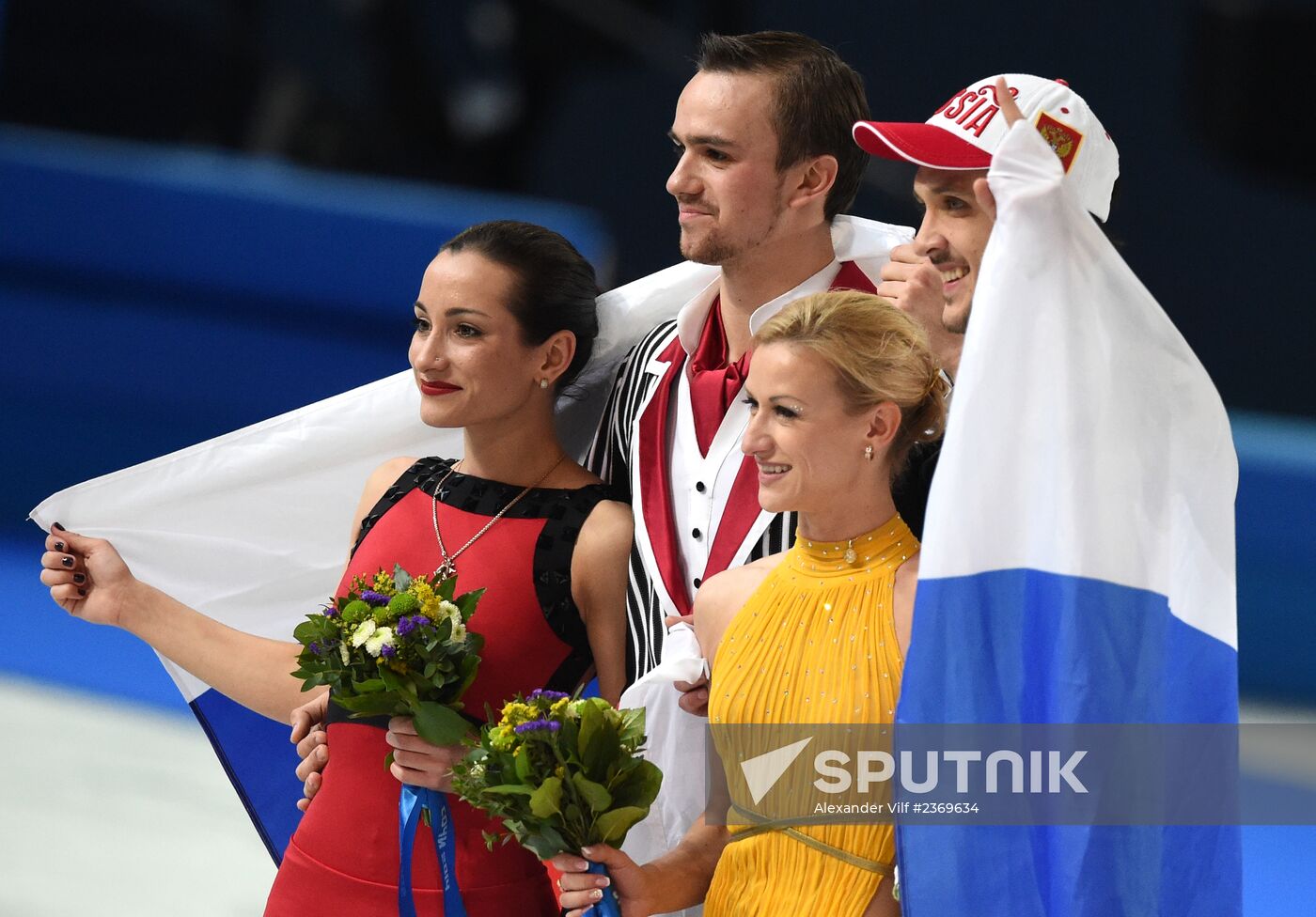 2014 Winter Olympics. Figure skating. Pairs. Free skating