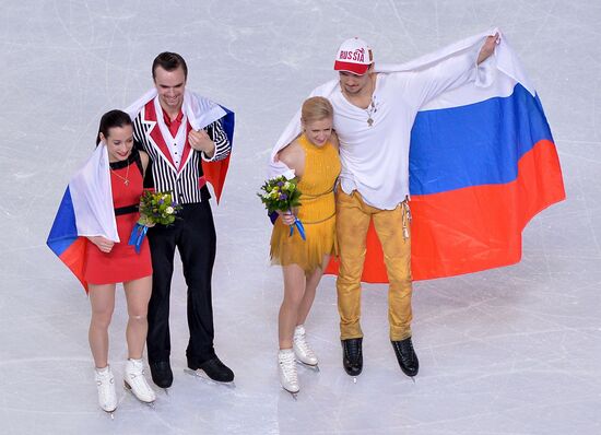 2014 Winter Olympics. Figure skating. Pairs. Free skating