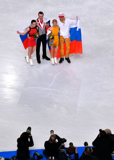 2014 Winter Olympics. Figure skating. Pairs. Free skating