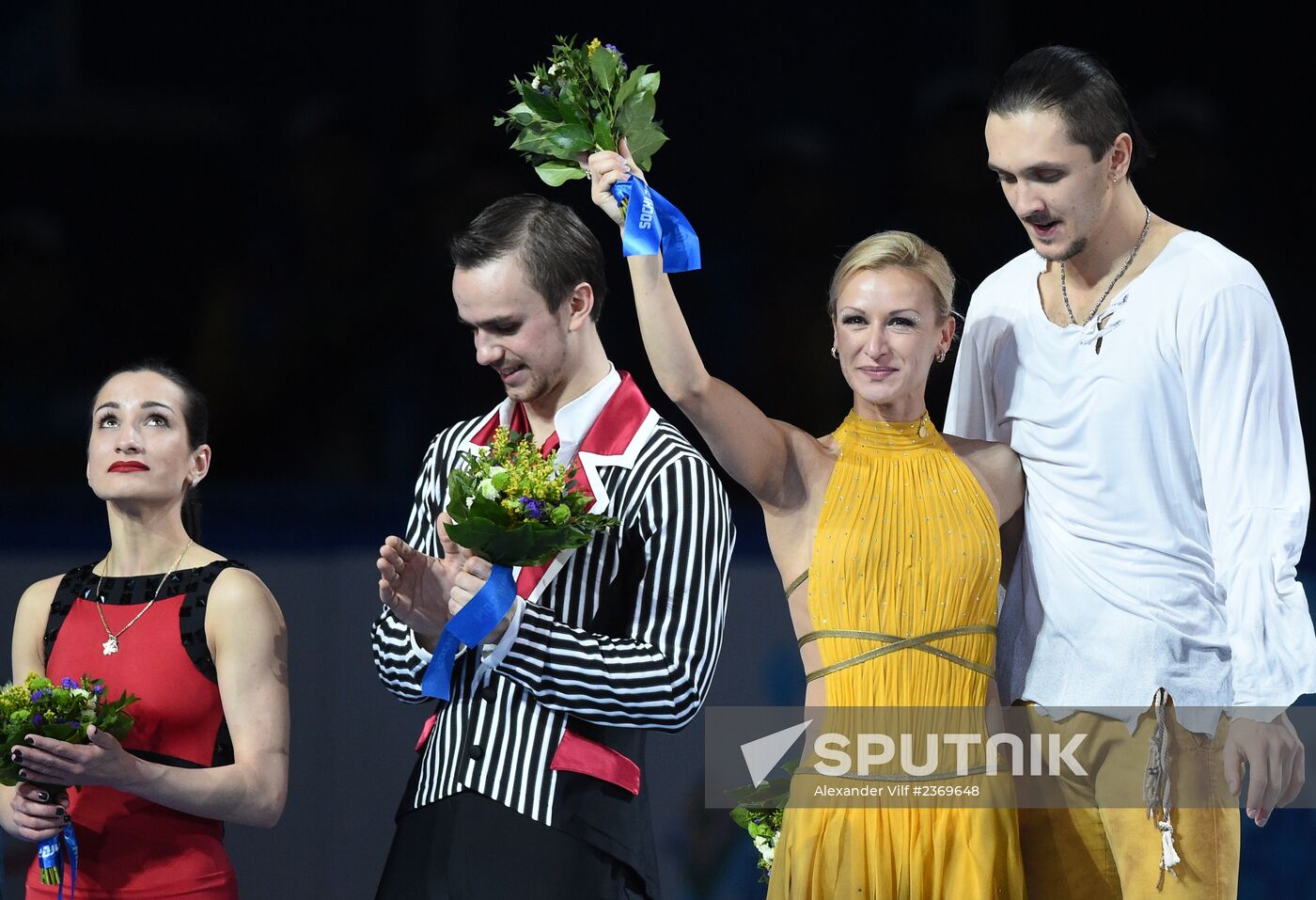 2014 Winter Olympics. Figure skating. Pairs. Free skating