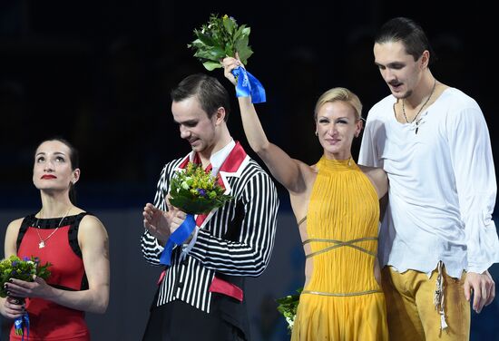 2014 Winter Olympics. Figure skating. Pairs. Free skating