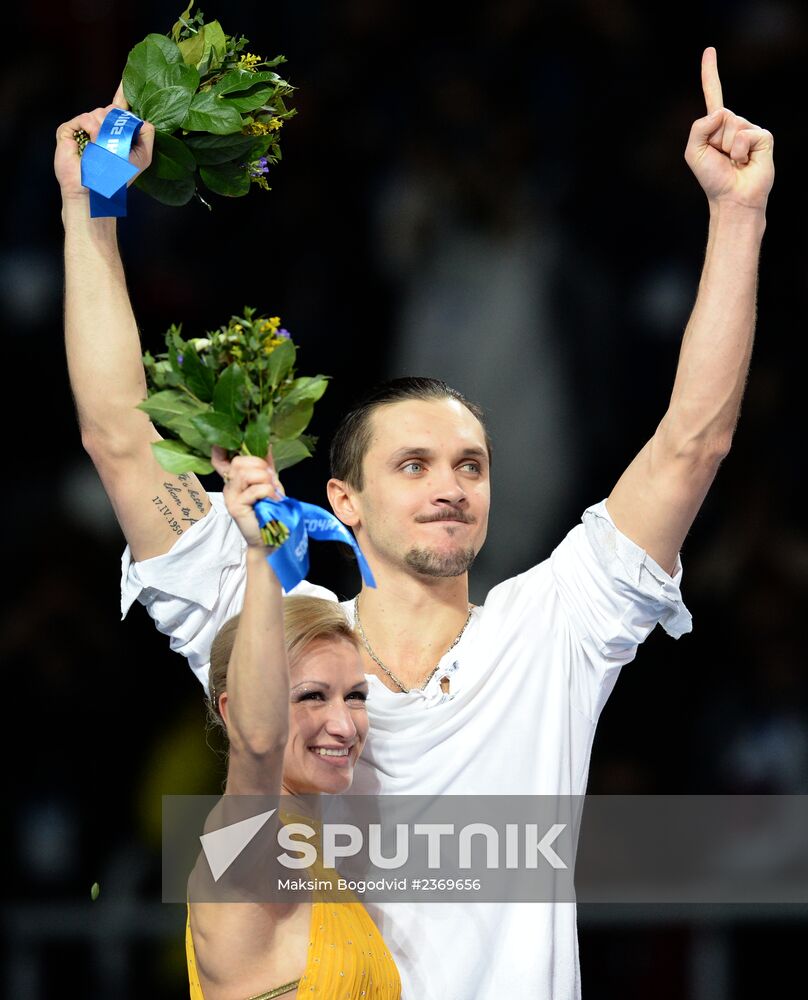 2014 Winter Olympics. Figure skating. Pairs. Free skating