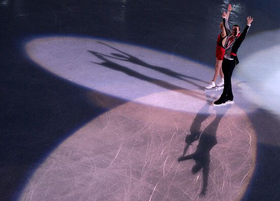 2014 Winter Olympics. Figure skating. Pairs. Free skating