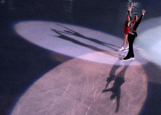 2014 Winter Olympics. Figure skating. Pairs. Free skating