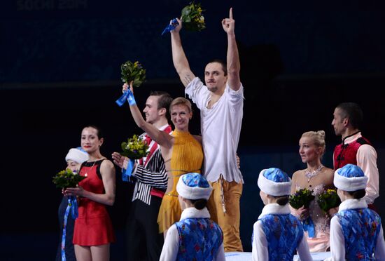 2014 Winter Olympics. Figure skating. Pairs. Free skating