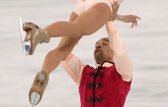 2014 Winter Olympics. Figure skating. Pairs. Free skating