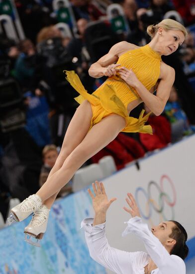2014 Winter Olympics. Figure skating. Pairs. Free skating