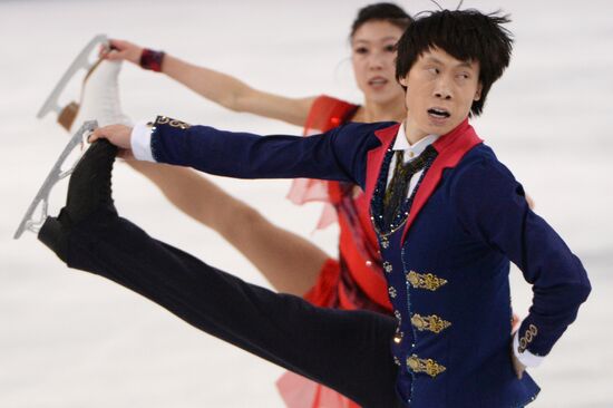 2014 Winter Olympics. Figure skating. Pairs. Free skating