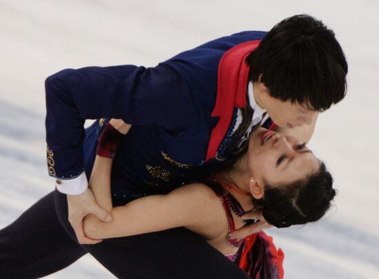 2014 Winter Olympics. Figure skating. Pairs. Free skating