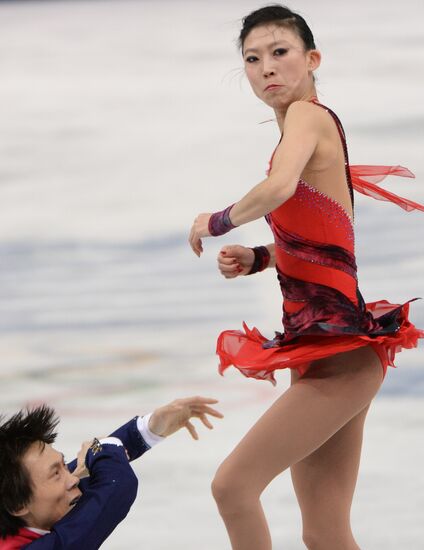 2014 Winter Olympics. Figure skating. Pairs. Free skating