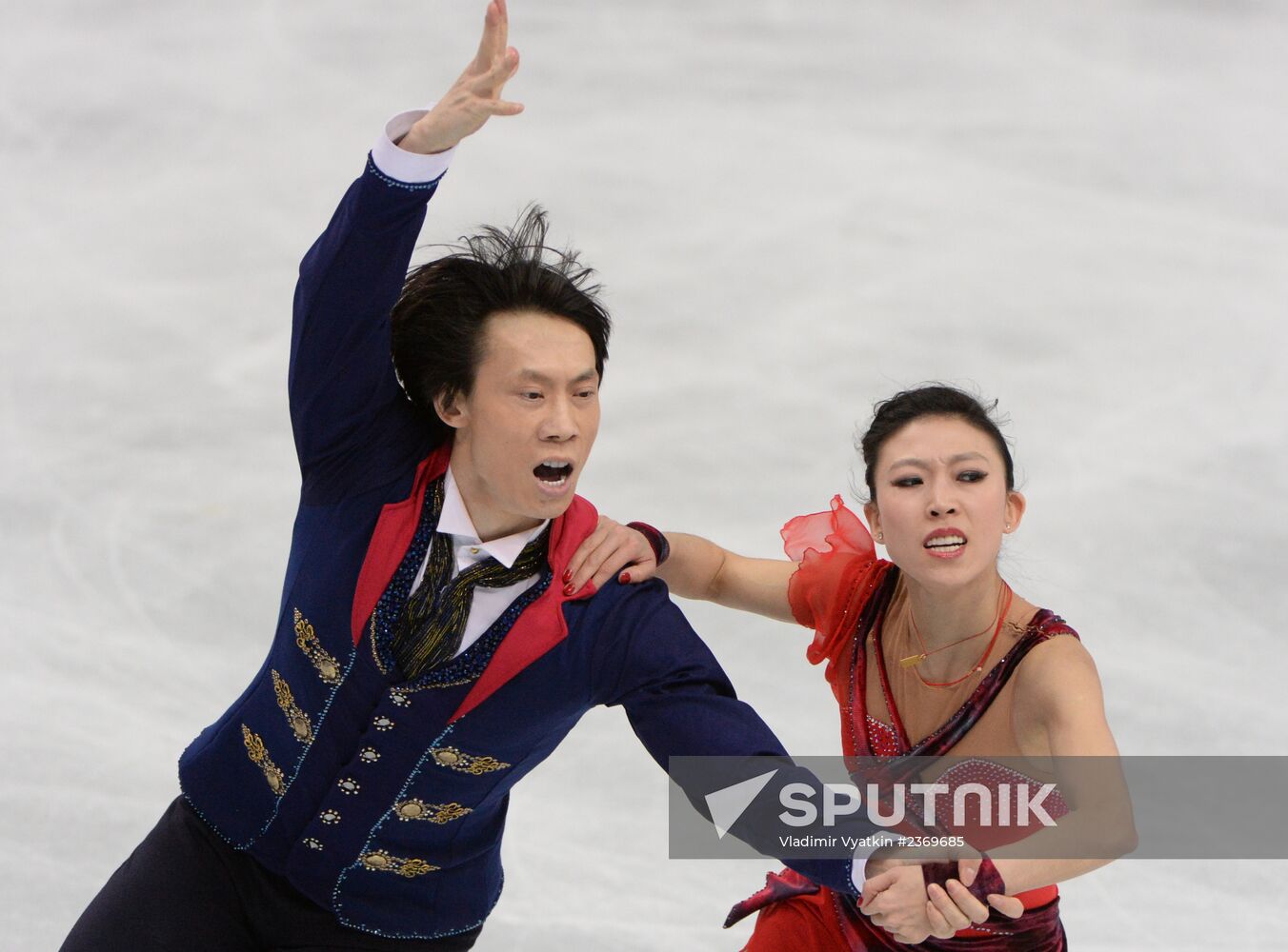 2014 Winter Olympics. Figure skating. Pairs. Free skating