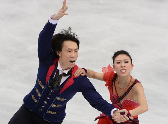 2014 Winter Olympics. Figure skating. Pairs. Free skating