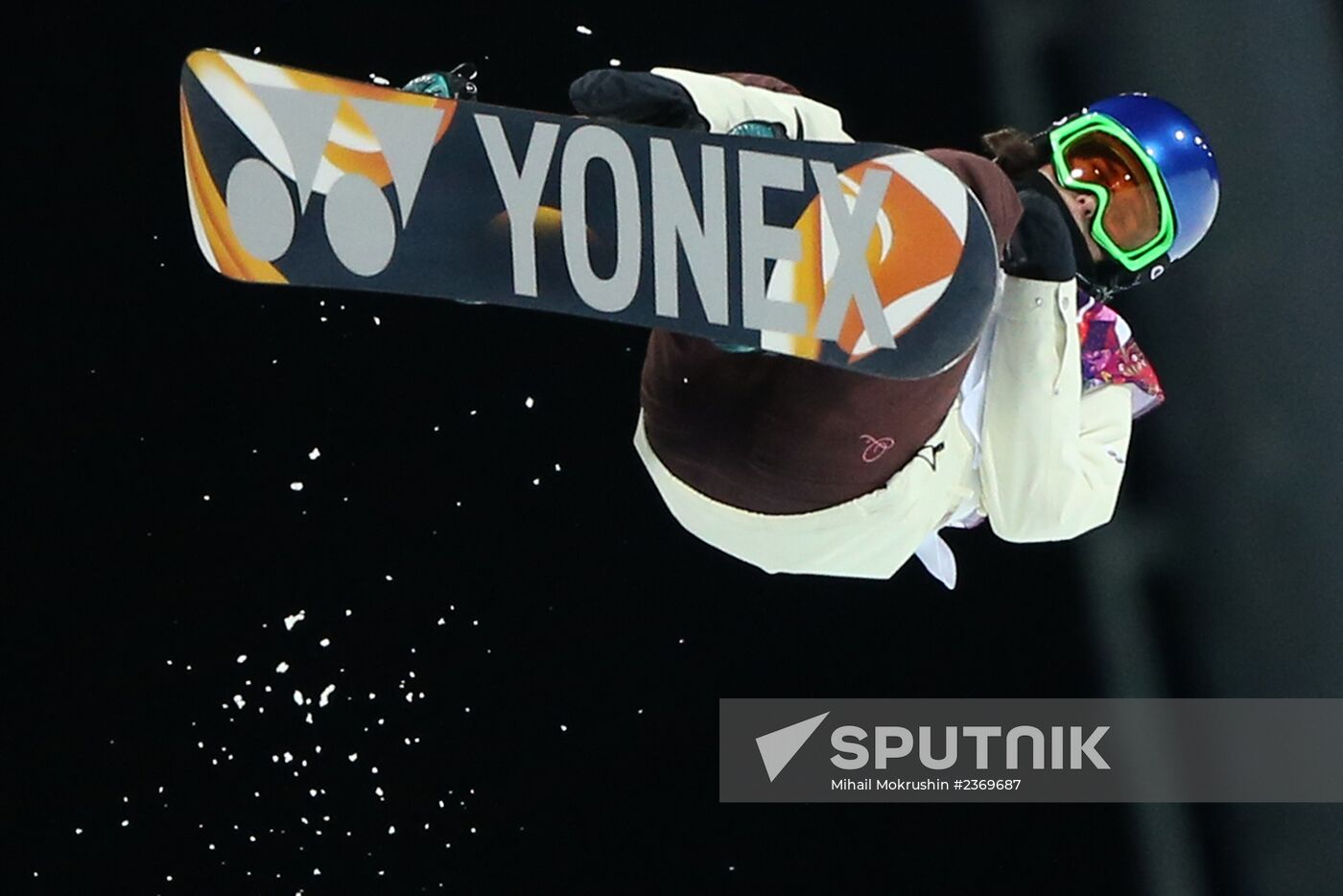 2014 Winter Olympics. Snowboarding. Women. Halfpipe