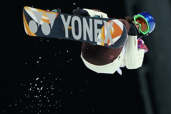 2014 Winter Olympics. Snowboarding. Women. Halfpipe