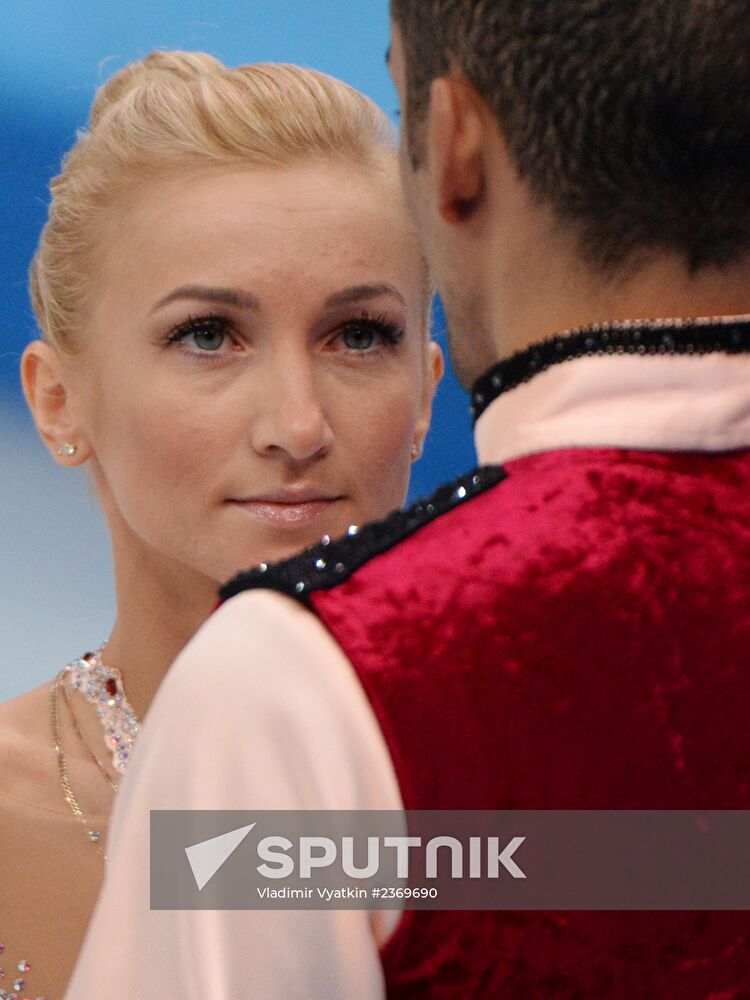 2014 Winter Olympics. Figure skating. Pairs. Free skating