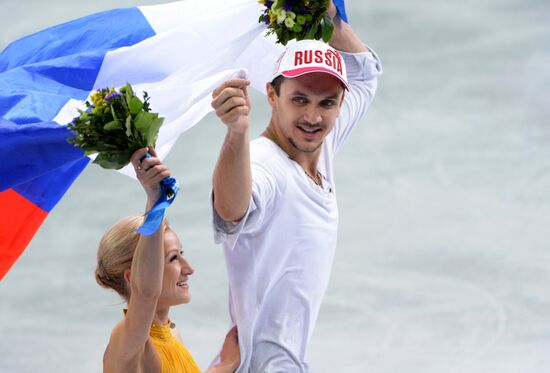 2014 Winter Olympics. Figure skating. Pairs. Free skating