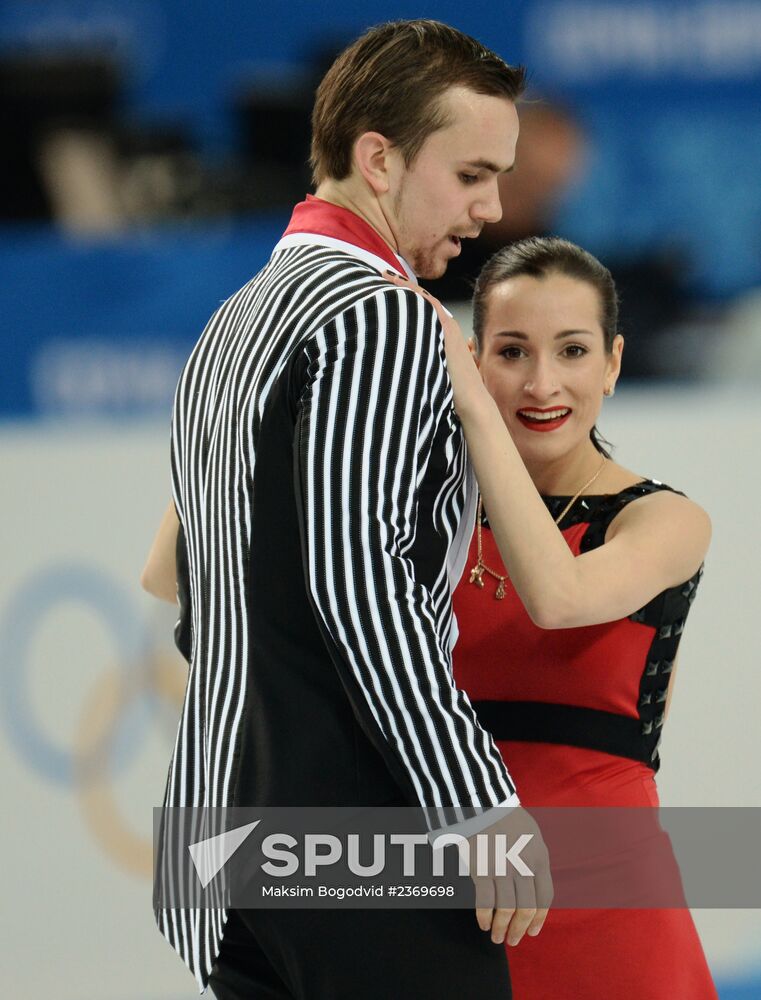 2014 Winter Olympics. Figure skating. Pairs. Free skating