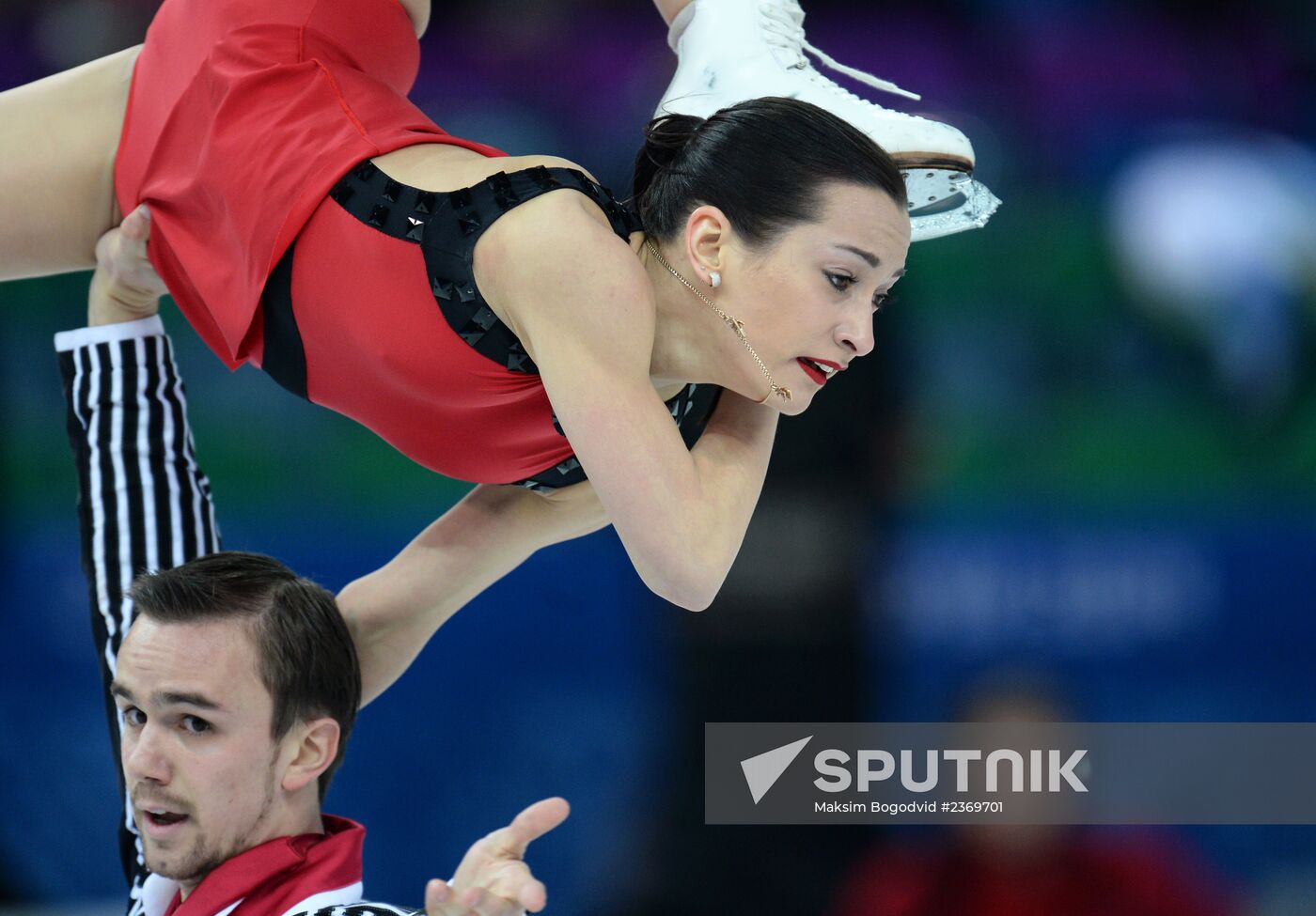 2014 Winter Olympics. Figure skating. Pairs. Free skating