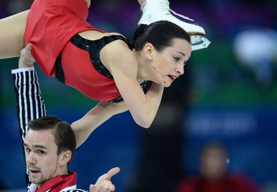 2014 Winter Olympics. Figure skating. Pairs. Free skating