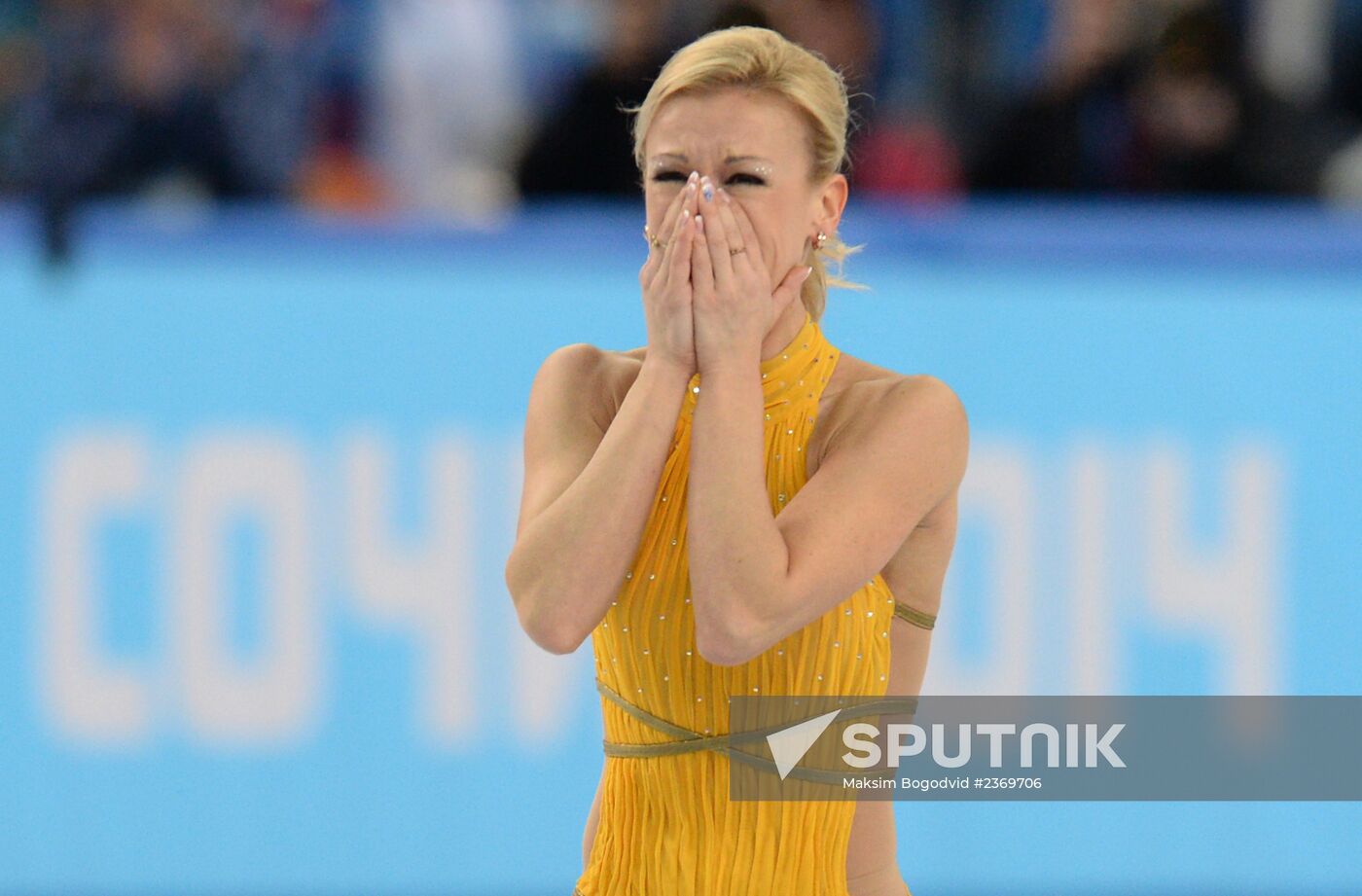 2014 Winter Olympics. Figure skating. Pairs. Free skating