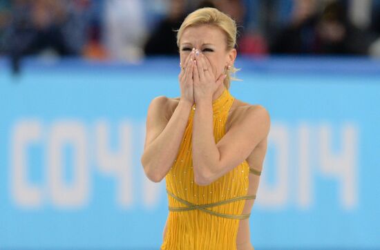 2014 Winter Olympics. Figure skating. Pairs. Free skating