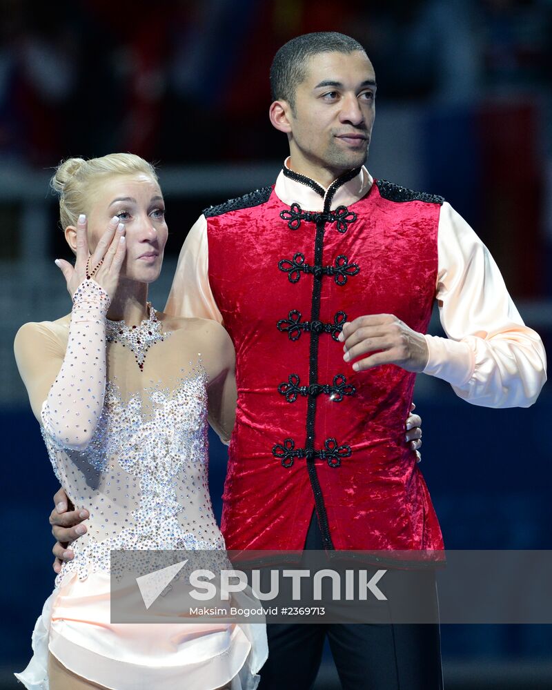 2014 Winter Olympics. Figure skating. Pairs. Free skating