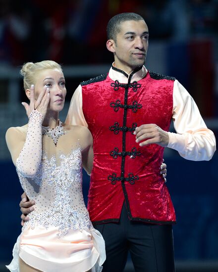 2014 Winter Olympics. Figure skating. Pairs. Free skating