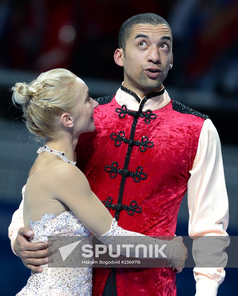 2014 Winter Olympics. Figure skating. Pairs. Free skating