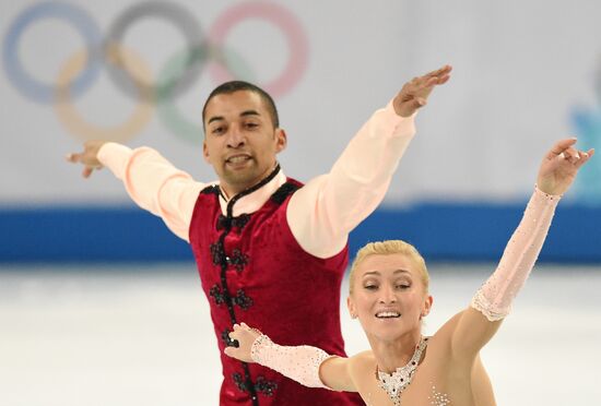 2014 Winter Olympics. Figure skating. Pairs. Free skating