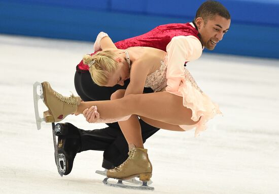 2014 Winter Olympics. Figure skating. Pairs. Free skating