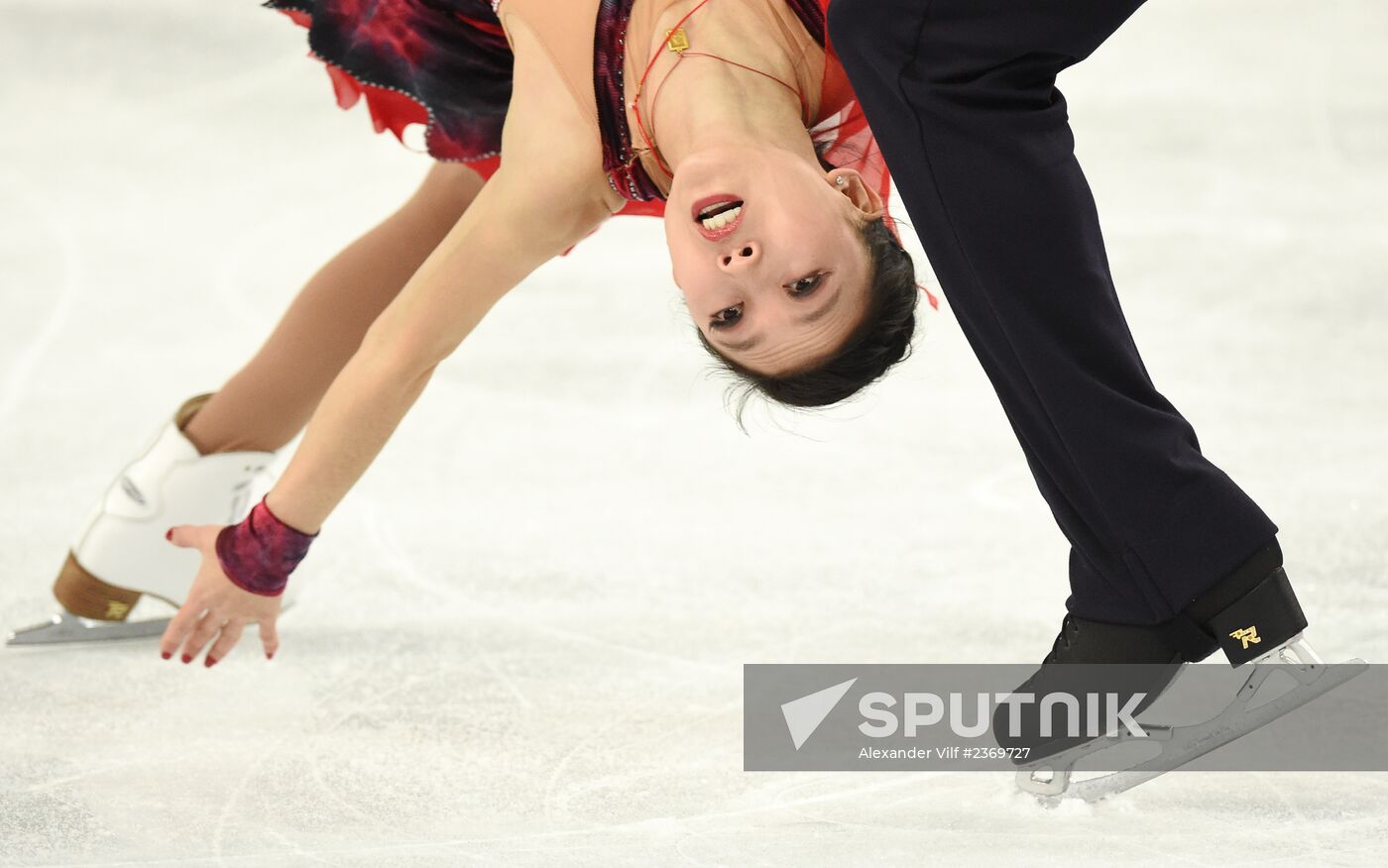 2014 Winter Olympics. Figure skating. Pairs. Free skating