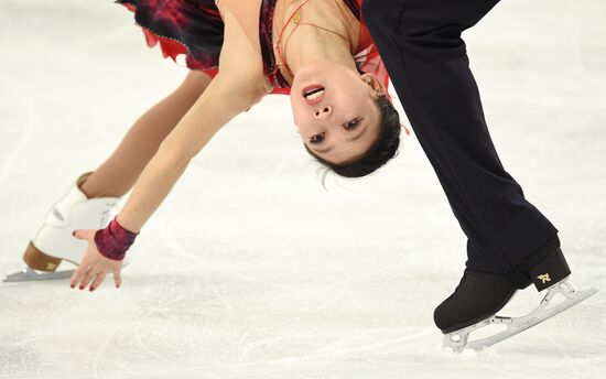 2014 Winter Olympics. Figure skating. Pairs. Free skating