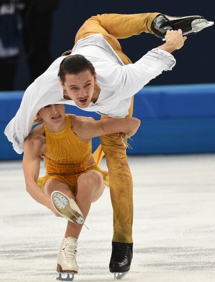 2014 Winter Olympics. Figure skating. Pairs. Free skating