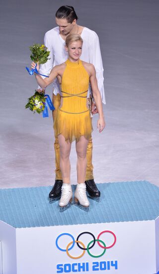2014 Winter Olympics. Figure skating. Pairs. Free skating