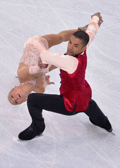 2014 Winter Olympics. Figure skating. Pairs. Free skating