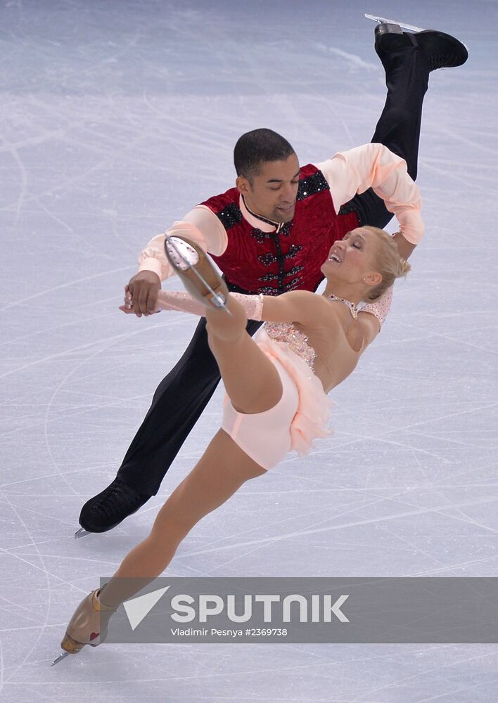 2014 Winter Olympics. Figure skating. Pairs. Free skating