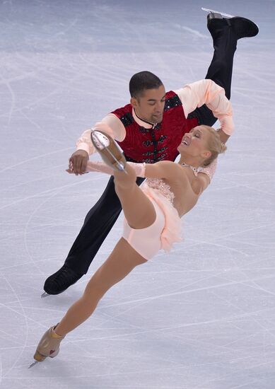 2014 Winter Olympics. Figure skating. Pairs. Free skating