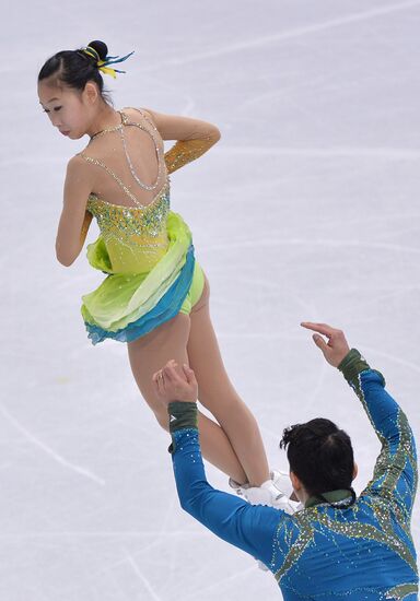 2014 Winter Olympics. Figure skating. Pairs. Free skating