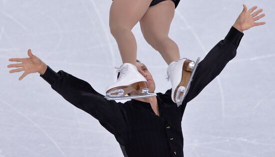 2014 Winter Olympics. Figure skating. Pairs. Free skating